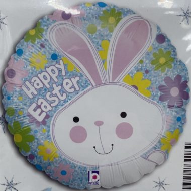 Happy Easter Foil Balloon Bunny, The Baggery Sundries UK Ltd Happy Easter Foil Balloon Bunny