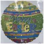 Happy Easter Foil Balloon Dots