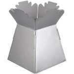 Large Florist Living Vase - Silver