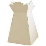Large Florist Living Vases - Cream