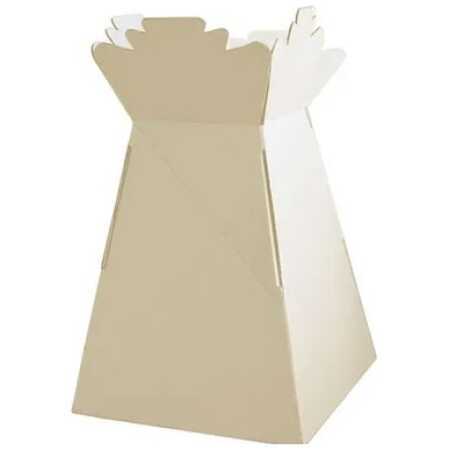 Large Florist Living Vases - Cream
