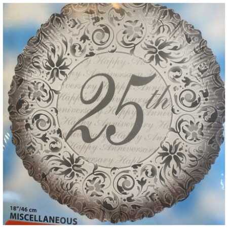 Marriage Foil Balloon 25th Anniversary