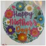 Mothers Day Foil Balloon Cartoon Flowers