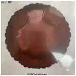 Shape Foil Balloon Burgundy Circle