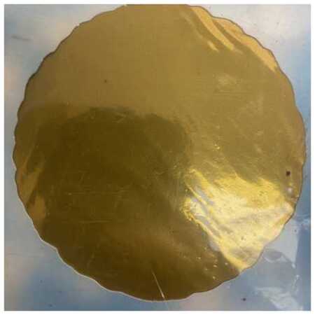 Shape Foil Balloon Gold Circle