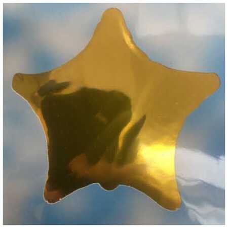 Shape Foil Balloon Gold Star