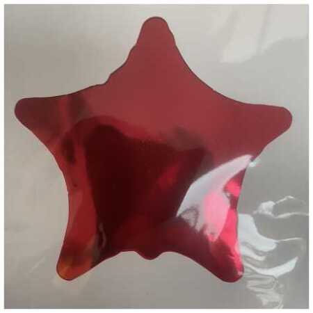 Shape Foil Balloon Red Star