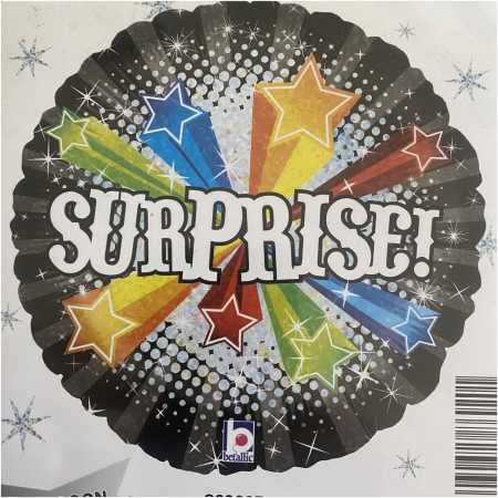 Surprise Foil Balloon, The Baggery Sundries UK Ltd Surprise Foil Balloon