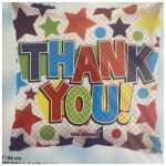 Thank You Foil Balloon Pillow