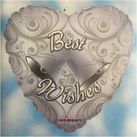 Best Wishes Foil Balloon Bells
