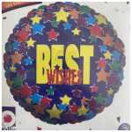 Best Wishes Foil Balloon Stars