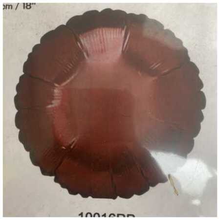 Shape Foil Balloon Burgundy Circle
