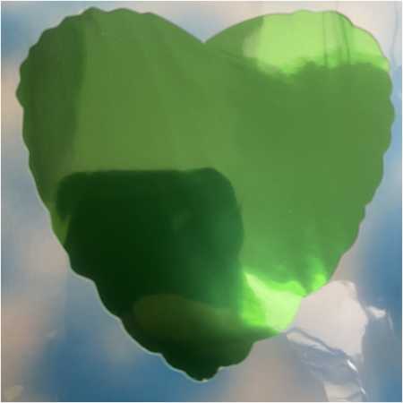 Shape Foil Balloon Emerald Green Heart, The Baggery Sundries UK Ltd Shape Foil Balloon Emerald Green Heart