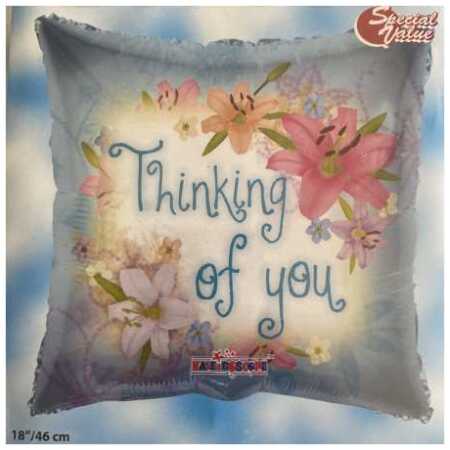 Thinking Of You Foil Balloon Flowers