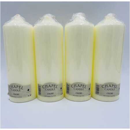 Chapel Candles -80mm Base