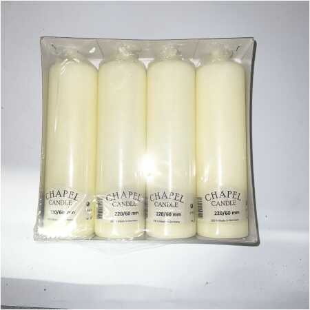 Chapel Candles -60mm Base