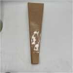 Single Rose Cellophane Sleeve - Kraft
