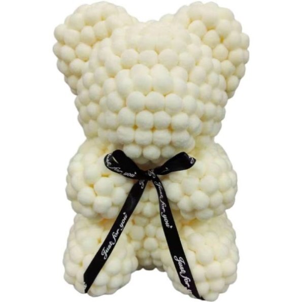 Pompom Ivory Bear
