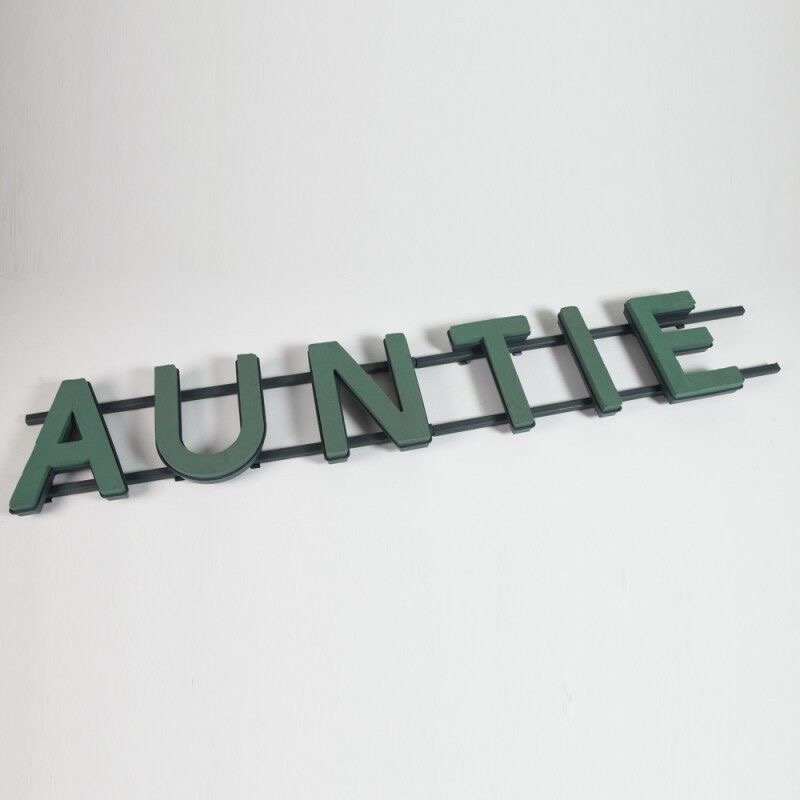 Plastic Floral Base - AUNTIE frame, The Baggery Sundries UK Ltd Plastic Floral Base - AUNTIE frame