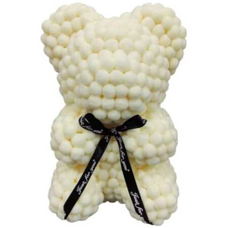 Pompom Ivory Bear