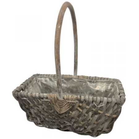 Greywash Rectangular Trug