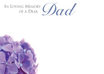 Large - in loving memory of dear dad, The Baggery Sundries UK Ltd Large - in loving memory of dear dad