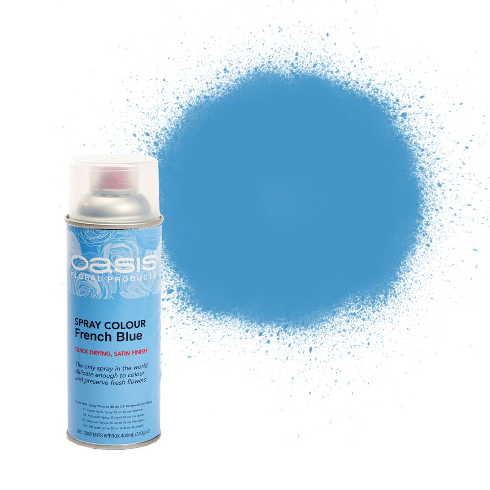 Oasis® Spray Colour – French Blue, The Baggery Sundries UK Ltd Oasis® Spray Colour – French Blue