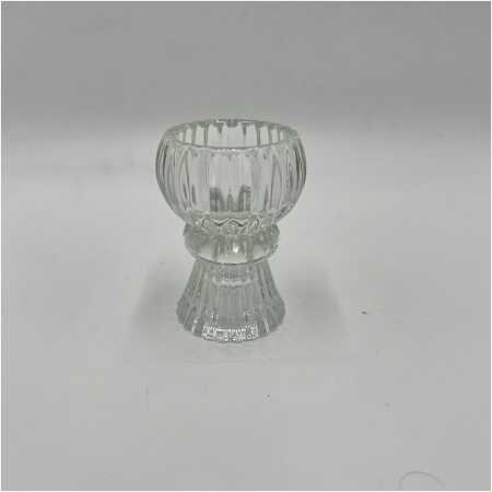 Duo Candle Holder Nora - Clear