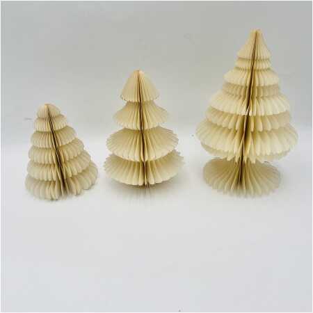 Paper Christmas Trees Set Of Three