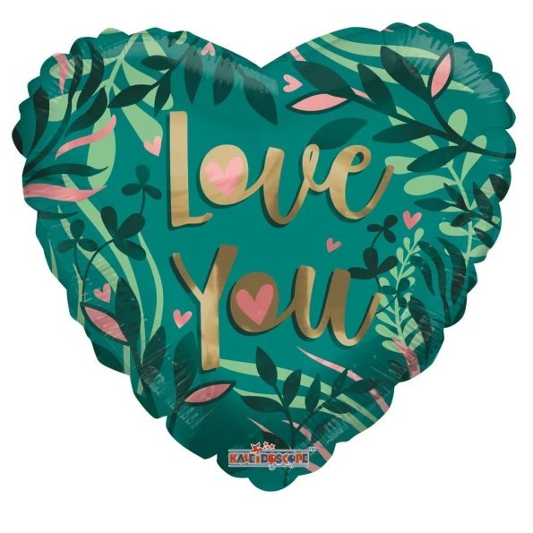 ECO ONE Balloon &ndash; Love Green (18 inch)