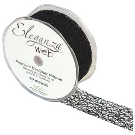 Web Ribbon 38mm x 20m Black
