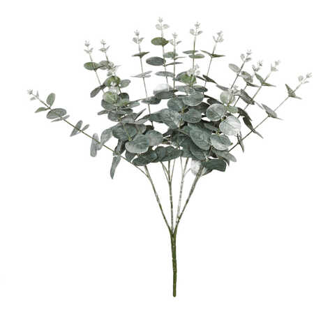 49CM SILVER/GREEN EUCALYPTUS