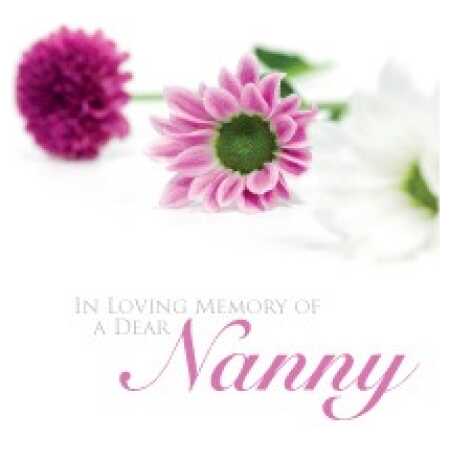 Large - in loving memory of dear nanny