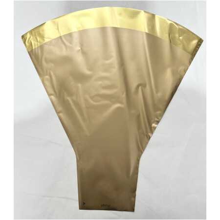 Shinny Gold Cellophane Sleeve