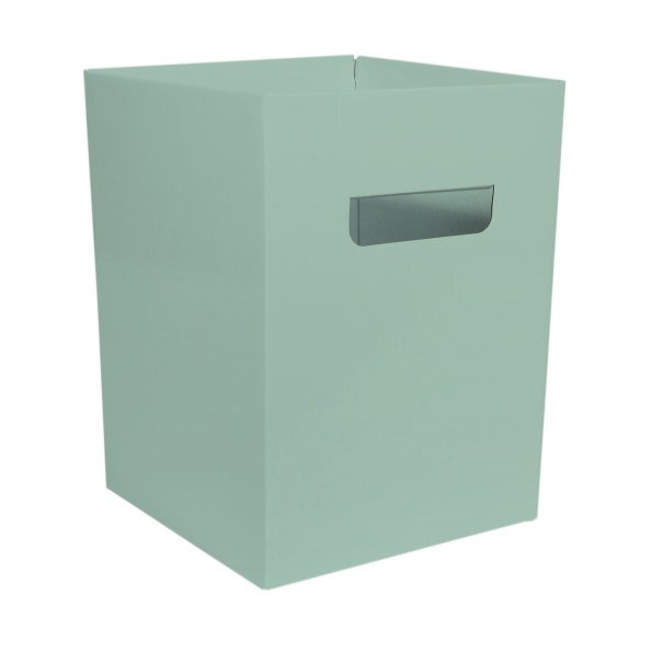 Pearlised Sage Green Flower Box, The Baggery Sundries UK Ltd Pearlised Sage Green Flower Box