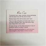 Rose Care Cards