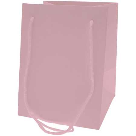 Hand Tie Bag 19 x 25cm- Pearlised Dusky Pink
