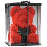 Red Rose Foam Teddy Bear 40cm Gift Boxed