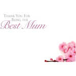 Small Card - Thank You For Being The Best Mum