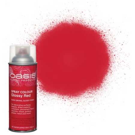 OASIS&reg; Solid Spray Colours - Glossy Red - 400ml