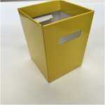 Pearlised Yellow Flower Box