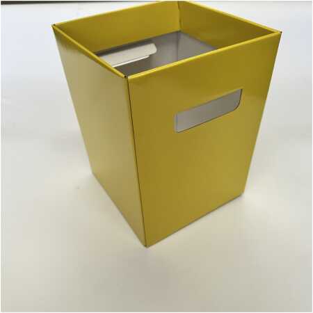 Pearlised Yellow Flower Box
