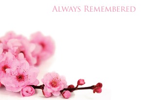 Large Card - In Loving Memory, The Baggery Sundries UK Ltd Large Card - In Loving Memory