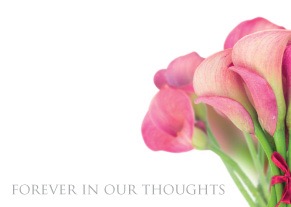 Large Card - In Loving Memory, The Baggery Sundries UK Ltd Large Card - In Loving Memory