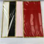 Flat Cello Sheet With Gold Edge