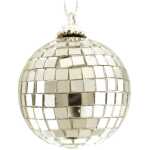 5cm Hanging Silver Disco Ball
