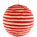 15cm Hanging Candy Cane Ball