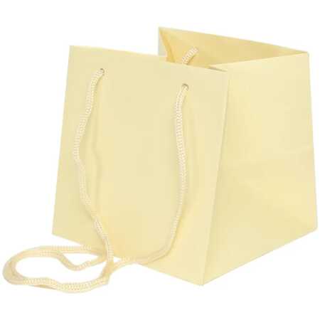 17cm Hand Tie Bag - Ivory