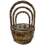 BARK SET OF 3 ROUND