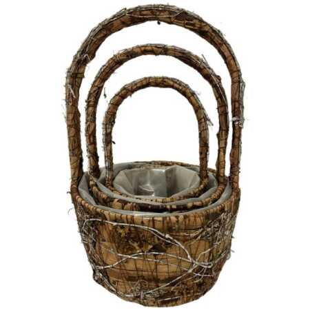 BARK SET OF 3 ROUND
